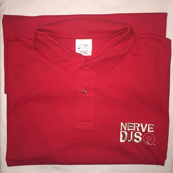 Red Cotton Polo Shirt 